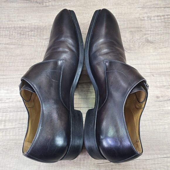 Magnanni Diversa Roddy’s Men's Sz 10M Dark Brown Monk Strap Dress Shoes (21143) - Picture 6 of 9